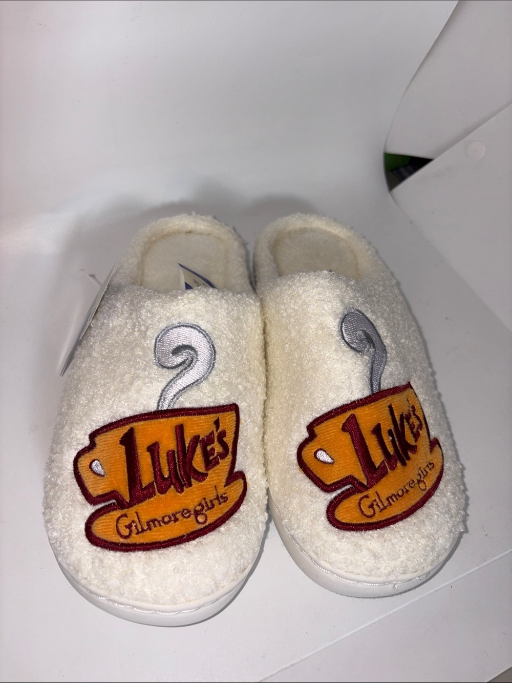 NWT Gilmore Girls Luke’s Diner Women’s Slippers size S/M